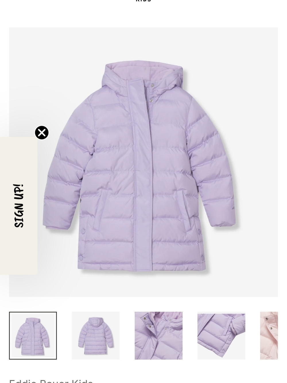 Girls' StratusTherm Down Parka - Picture 6 of 6